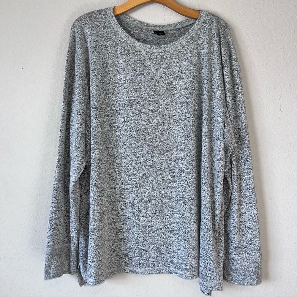 Free People Home soft gray tunic